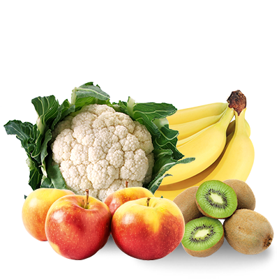 Aardappel, groente, fruit
