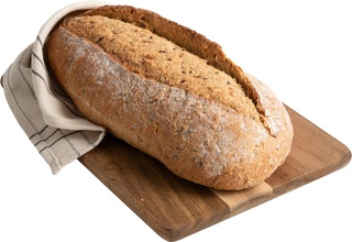 Landbrood tarwe/rogge meerzaden wit