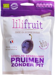 Gewelde gedroogde pruimen zonder pit