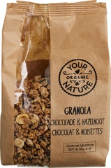 Granola chocolade hazelnoot