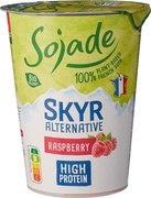 Plantaardige variatie op skyr - framboos